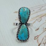Mohave Turquoise 925 Sterling Silver Ring (RS23-173)
