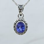 Tanzanite 925 Sterling Silver Pendant (REXT36-160)