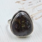 Boulder Opal Size US 11 925 Sterling Silver Ring (REXT59-33)