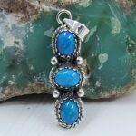 Paraiba Opal 925 Sterling Silver Pendant (REXT78-65)