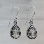 Morganite 925 Sterling Silver Earring (REXT36-166)