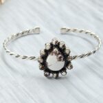 Wild Horse Jasper 925 Sterling Silver Bracelet  (REXT126-48)