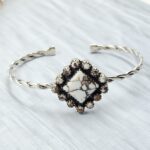Wild Horse Jasper 925 Sterling Silver Bracelet  (REXT126-46)