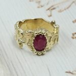 Ruby Brass Ring (BR12-2)