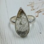 Golden Rutile 925 Sterling Silver Ring (REXT50-112)