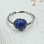Lapis Lazuli 925 Sterling Silver Ring (REXT99-93)