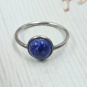 Lapis Lazuli 925 Sterling Silver Ring (REXT99-93)
