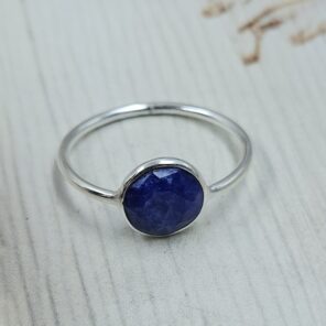 Lapis Lazuli 925 Sterling Silver Ring (REXT99-94)