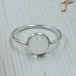 Crystal Moonstone 925 Sterling Silver Ring (REXT99-95)