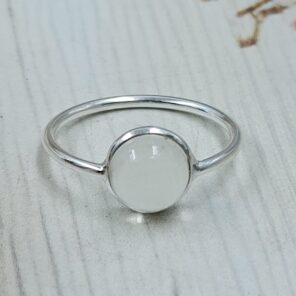 Crystal Moonstone 925 Sterling Silver Ring (REXT99-95)