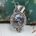 Golden Hills Turquoise 1.25" 925 Sterling Silver Pendant (REXT114-342)