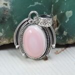 Pink Queen Conch 1" 925 Sterling Silver Pendant (REXT89-219)