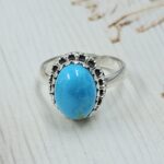 Sonoran Gold Turquoise Size US 6 925 Sterling Silver Ring (REXT134-27)