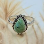 Sonoran Gold Turquoise Size US 9 925 Sterling Silver Ring (REXT4-110)