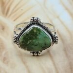 Sonoran Gold Turquoise Size US 6 925 Sterling Silver Ring (REXT134-53)