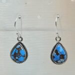 Golden Hills Turquoise 1.25" 925 Sterling Silver Earrings (RS73-151)