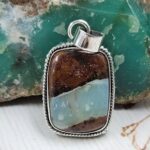 Jasper 1.5" Sterling Silver Pendant (RS50-21)