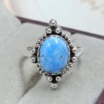 Golden Hills Turquoise Size US 10 925 Sterling Silver Ring (REXT4-265)