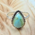 Sonoran Gold Turquoise Size US 10 925 Sterling Silver Ring (REXT4-200)