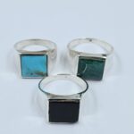 3 Pcs Wholesale Lot 925 Sterling Silver Men's Ring (RS14-222)
