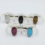 5 Pcs Wholesale Lot 925 Sterling Silver Men's Ring (RS14-207)