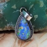 Sterling Opal 1" 925 Sterling Silver Pendant (RS82-51)