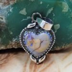 Sterling Opal 1" 925 Sterling Silver Pendant (RS82-53)