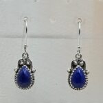 Lapis Lazuli 925 Sterling Silver Earrings (RS30-399)