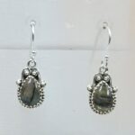 Labradorite 925 Sterling Silver Earrings (RS30-404)