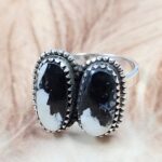 White Buffalo Turquoise Size US 9 925 Sterling Silver Ring (RS11-286)