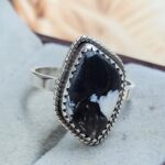 White Buffalo Turquoise Size US 7 925 Sterling Silver Ring (RS11-290)