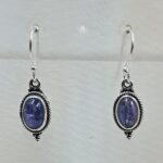 Tanzanite 925 Sterling Silver Earrings (RS53-163)