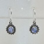 Tanzanite 925 Sterling Silver Earrings (RS53-169)