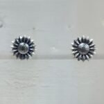 Sun Flower Southwest 925 Silver Stud Earring (RS64-125)