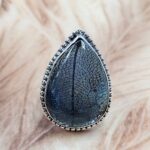 Leaf Size US 9 925 Sterling Silver Ring (REXT39-265)