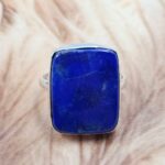 Lapis Lazuli Size US 8 925 Sterling Silver Ring (REXT39-235)