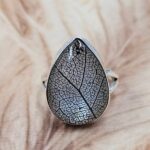 Leaf Size US 7 925 Sterling Silver Ring (REXT39-270)