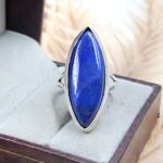 Lapis Lazuli Size US 7 925 Sterling Silver Ring (REXT39-229)
