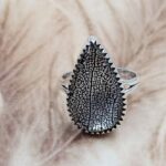 Leaf US 7 925 Sterling Silver Rings (RS103-212)
