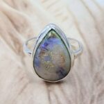 Sterling Opal US 8 925 Sterling Silver Rings (RS103-274)