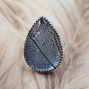Leaf US 10 925 Sterling Silver Rings (RS103-223)