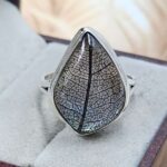 Leaf US 10 925 Sterling Silver Rings (RS103-222)