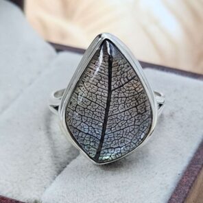 Leaf US 10 925 Sterling Silver Rings (RS103-222)