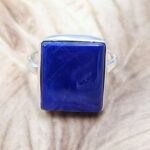 Lapis Lazuli US 10 925 Sterling Silver Rings (RS103-228)
