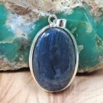 Labradorite 1.75" 925 Sterling Silver Pendant (REXT51-264)