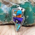 Trifecta 1.5" 925 Sterling Silver Pendant (REXT51-298)