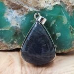 Labradorite 1.5" 925 Sterling Silver Pendant (REXT51-266)