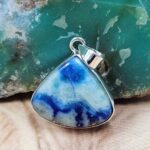 Afghanite 1" 925 Sterling Silver Pendant (REXT51-282)
