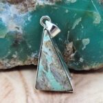 Variscite 1.25" 925 Sterling Silver Pendant (REXT51-300)