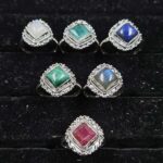 6 Pcs Wholesale Lot 925 Sterling Silver Men's Ring (REXT70-20)